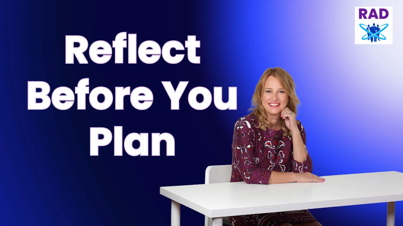 Business leader doing intentional year-end reflection before strategic planning