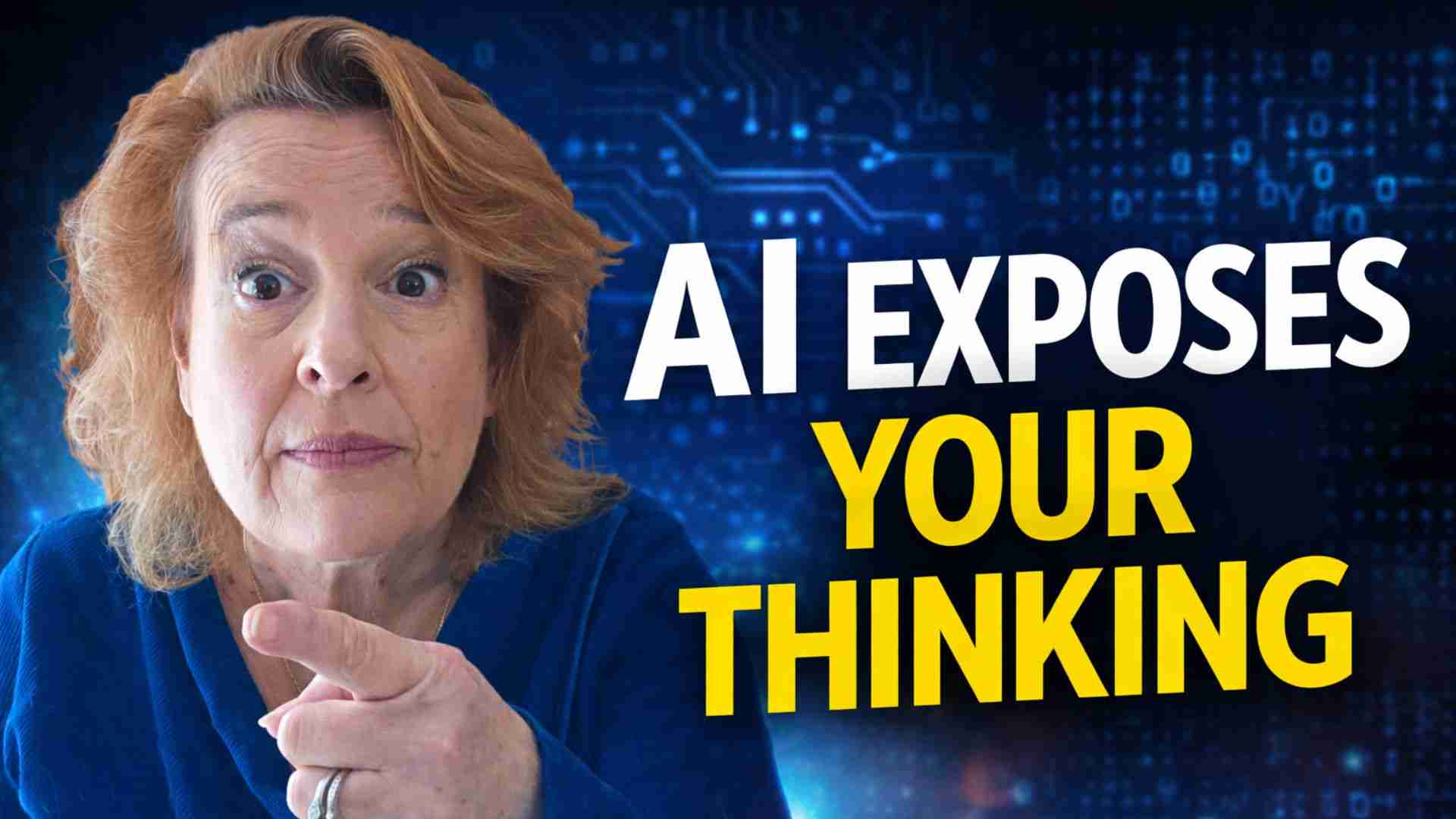 Business owner developing analytical skills to make smarter decisions with AI