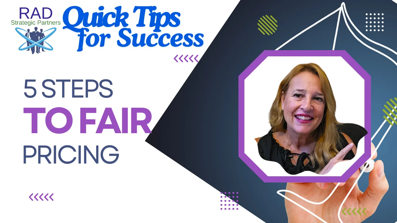 Business owner setting fair pricing strategy to build customer trust and loyalty